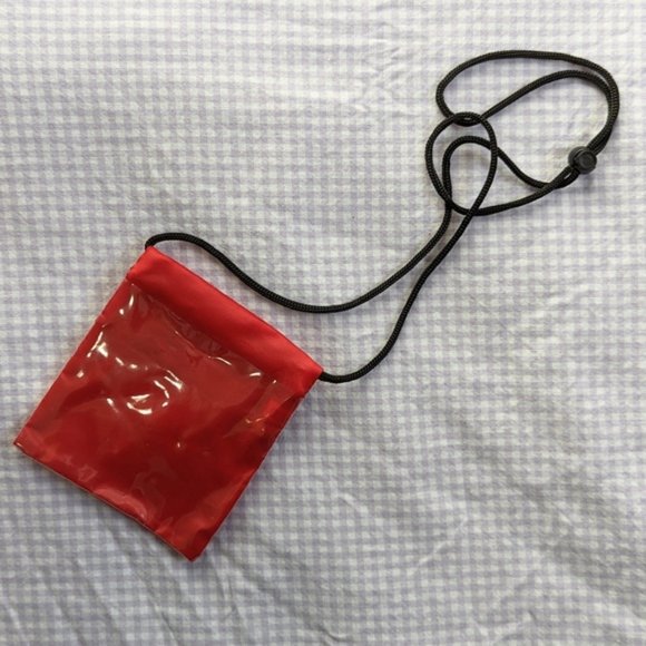 🔺New Balance Red Travel Pouch 🔺 - Picture 2 of 2